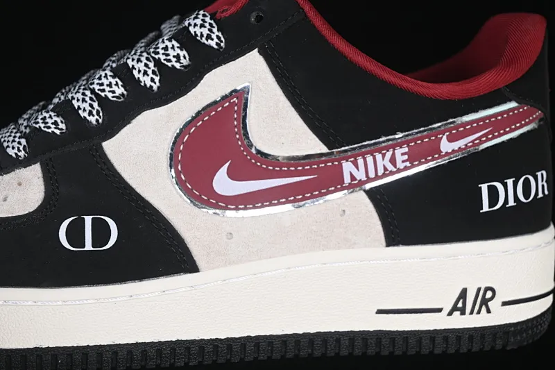 All categories Nk Air Force 1 Air Force series Nk Air Force 1 Low Air Force low-top Nike Air Force 1'07 Low Black and red contrast Air Force 1 low-top casual sneakers SY1388-029